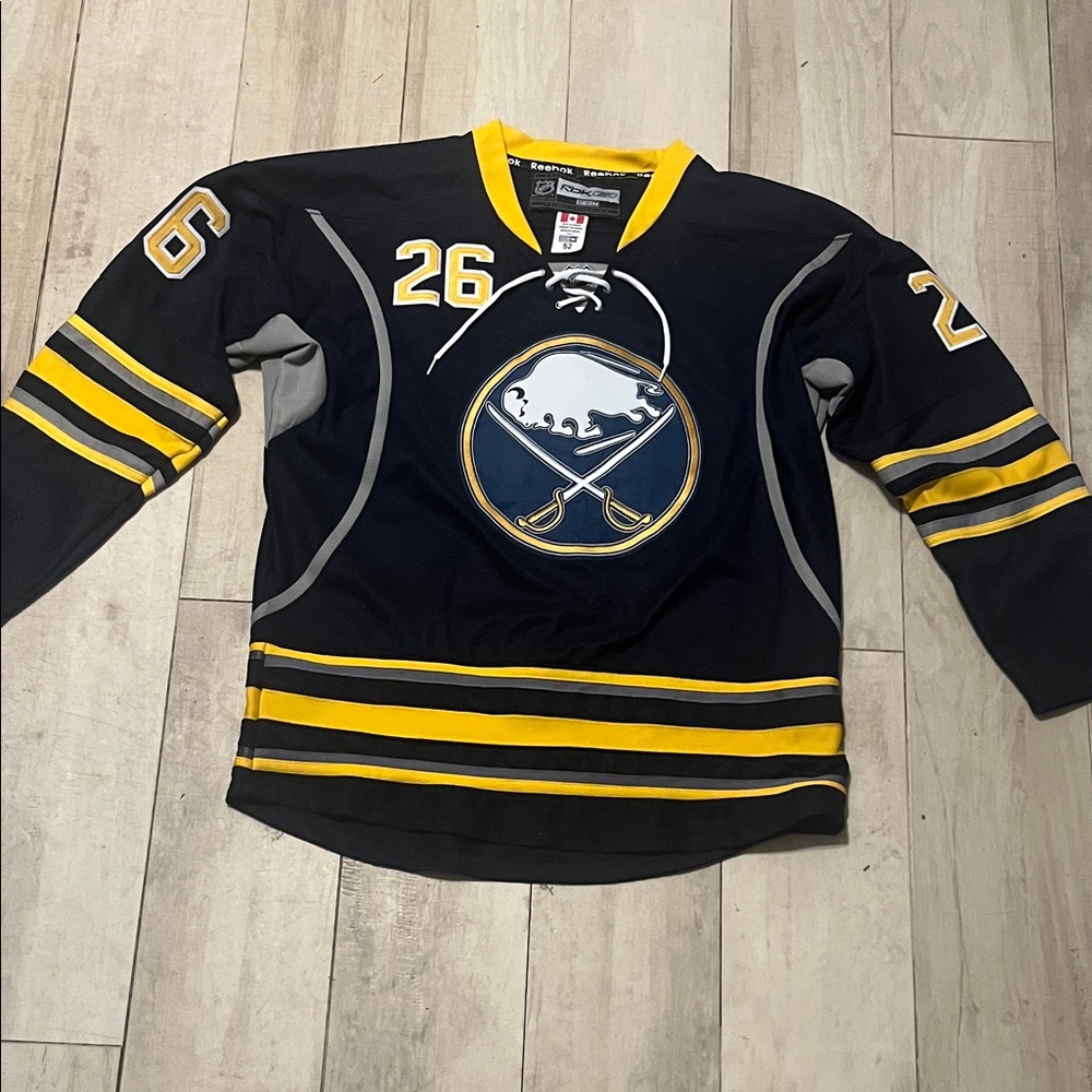 CCM Reebok Buffalo Sabres #26 Matt Moulson - Men’s Size 52- (XL) Hockey Jersey
